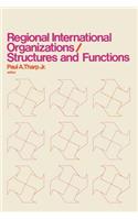 Regional International Organizations / Structures and Functions