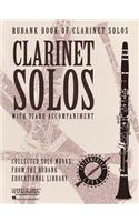 Rubank Book of Clarinet Solos - Intermediate Level: (includes Piano Accompaniment)