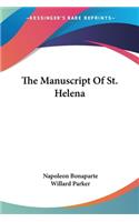 Manuscript Of St. Helena