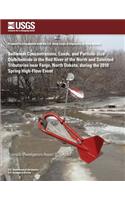 Sediment Concentrations, Loads, and Particle-Size Distributions in the Red River of the North and Selected Tributaries near Fargo, North Dakota, during the 2010 Spring High-Flow Event