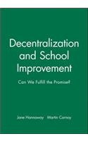 Decentralization School Improvement