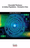 Choroidal thickness in Indian population - Normative data