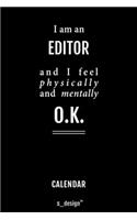 Calendar for Editors / Editor