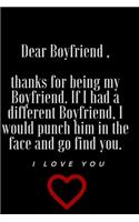 Dear Boyfriend, Thanks for being My Boyfriend