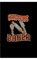 Hardcore baker: Hangman Puzzles - Mini Game - Clever Kids - 110 Lined pages - 6 x 9 in - 15.24 x 22.86 cm - Single Player - Funny Great Gift