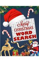 Merry Christmas word search.