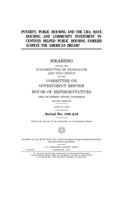 Poverty, public housing, and the CRA