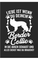 Border Collie: Notizbuch/Tagebuch/Aufgabenheft/120 Seiten/Linierte Seiten,6x9 Zoll