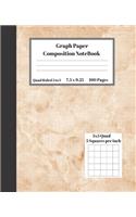 Graph Composition Notebook 5 Squares per inch 5x5 Quad Ruled 5 to 1 100 Sheets: Cute Mixed Dark Blue gift grid squared paper Back To School Notebook Gift for Math Teens Science adults Students Programmers note taking and formula
