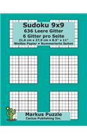 Sudoku 9x9 - 636 leere Gitter