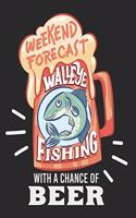 Angler Kalender / Tagesplaner 2020 / Weekend Forecast Walleye Fishing With A Chance Of Beer