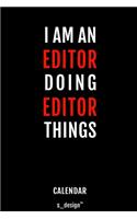 Calendar for Editors / Editor