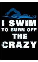 I Swim to Burn Off The Crazy