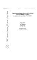 User Acceptability of Physiological and Other Measures of Hazardous States of Awareness