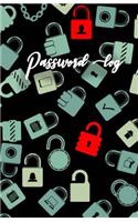 Password Log: Internet Password Logbook to Protect Usernames and Passwords