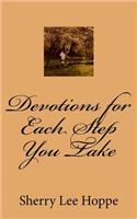 Devotions for Each Step You Take