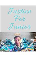 Justice For Junior Sketch Book