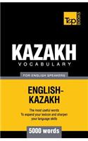 Kazakh vocabulary for English speakers - 5000 words