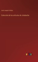 Colección de los artículos de Jotabeche
