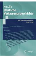 Deutsche Verfassungsgeschichte