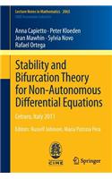 Stability and Bifurcation Theory for Non-Autonomous Differential Equations