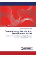 Contemporary Gender and Development Issues