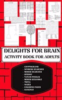 Delights for Brain Activity Book for Adults