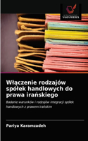 Wlączenie rodzajów spólek handlowych do prawa irańskiego