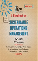 A Handbook on Sustainable Operations Management MBA 2nd Semester MS 108 GGSIPU IPU IP University All Clear