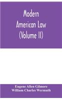 Modern American law