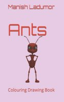 Ants: Colouring Drawing Book
