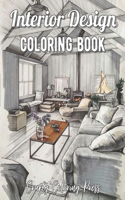 Interior Design Coloring Book