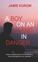 A boy on an island in danger