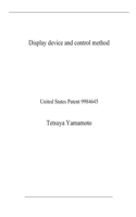 Display device and control method