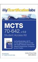 MCTS 70-642 Cert Guide: Windows Server 2008 Network Infrastructure, Configuring MyITCertificationlab -- Access Card