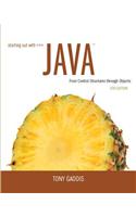 Starting Out with Java: From Control Structures Through Objects