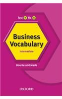 Test It Fix It Business Vocabulary Intermediate Level