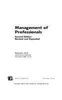 Management Of Professionals, Revised And Expanded
