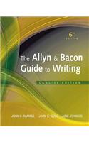 The Allyn & Bacon Guide to Writing with MyCompLab Access Code