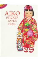 Aiko from Japan Sticker Paper Doll