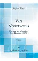 Van Nostrand's, Vol. 21: Engineering Magazine, July-December, 1879 (Classic Reprint)