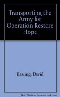 Transporting the Army for Operation Restore Hope