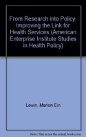 From Research into Policy
