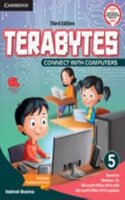 Terabytes Level 5 Student'S Book With Booklet, Ar App And Poster: Connect With Computers (With Booklet) (Cbse - Computer Science)