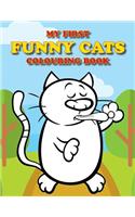 My First Funny Cats Colouring Book