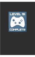 Level 16 Complete