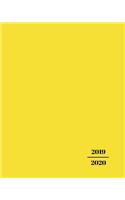 Yellow Teacher Planner 2019-2020