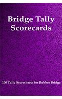 Bridge Tally Scorecards