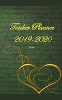 Teacher Planner 2019 - 2020 - 7 X 10