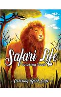 Safari Life Coloring Book